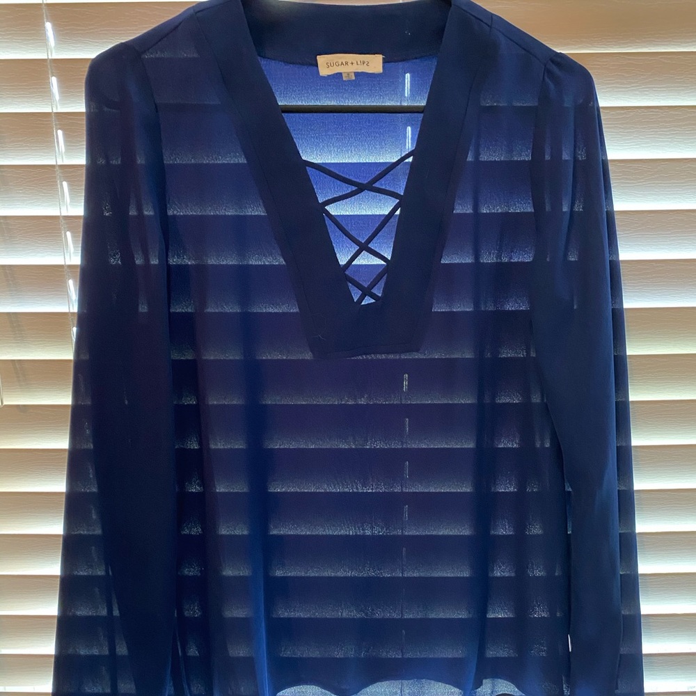 Dressy spring blouse